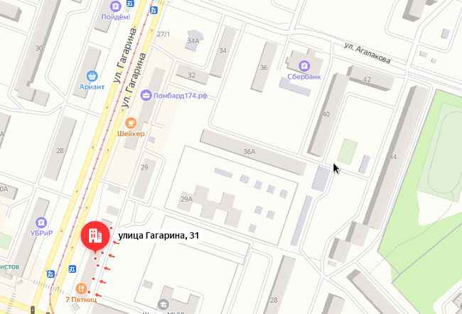 В Челябинске перекрыли проезд по улице Гагарина